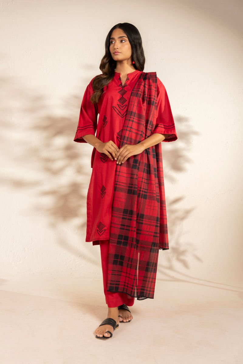 RTW | SHIRT, CULOTTE & DUPATTA