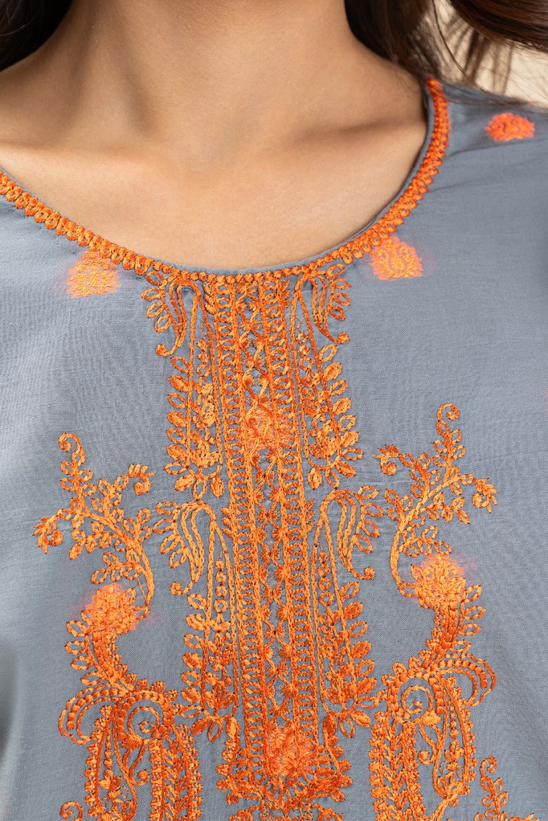 EMBROIDERED JACQUARD SHIRT (PRET)