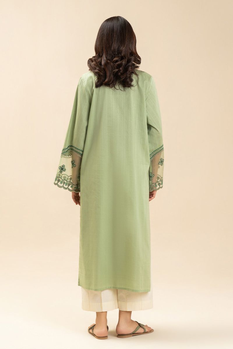 EMBROIDERED DORIA SHIRT (PRET)