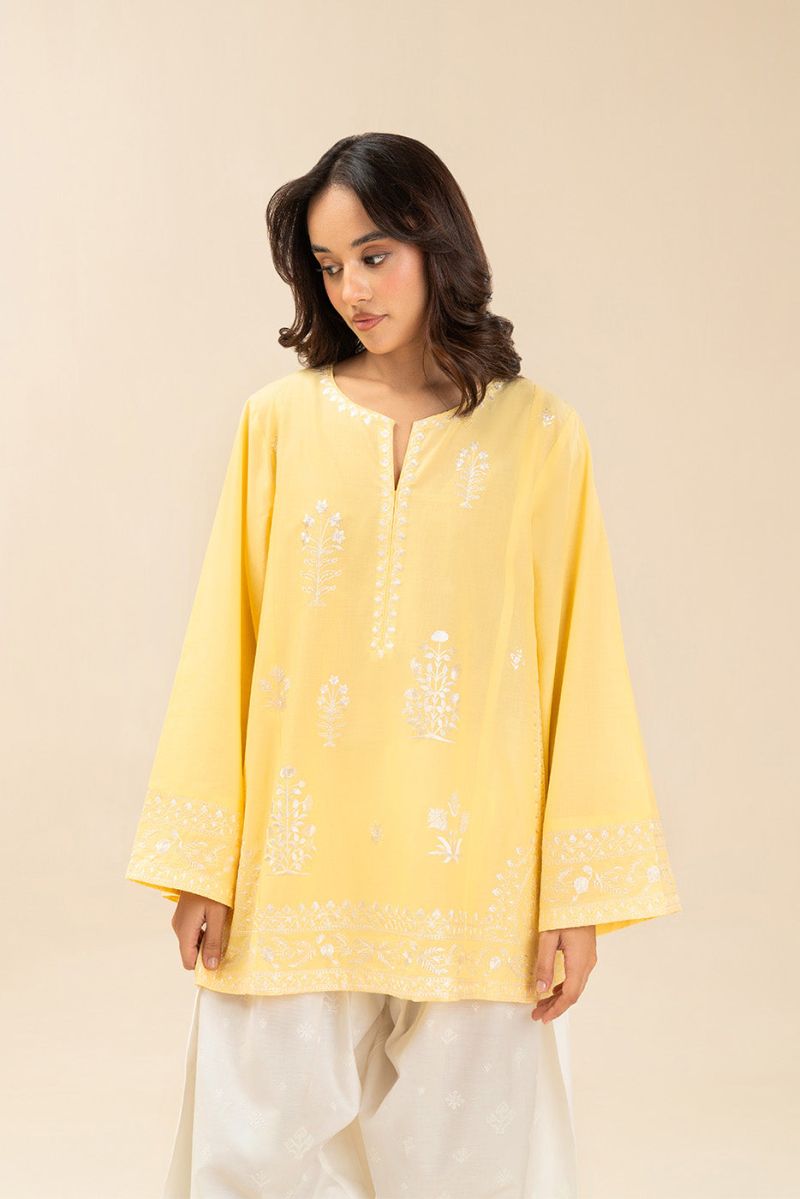 EMBROIDERED LAWN SHIRT (PRET)
