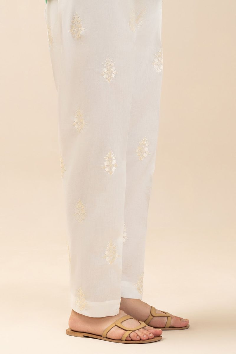 EMBROIDERED PANTS