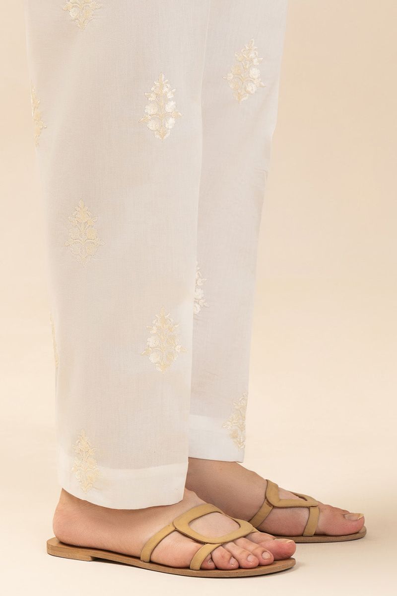 EMBROIDERED PANTS