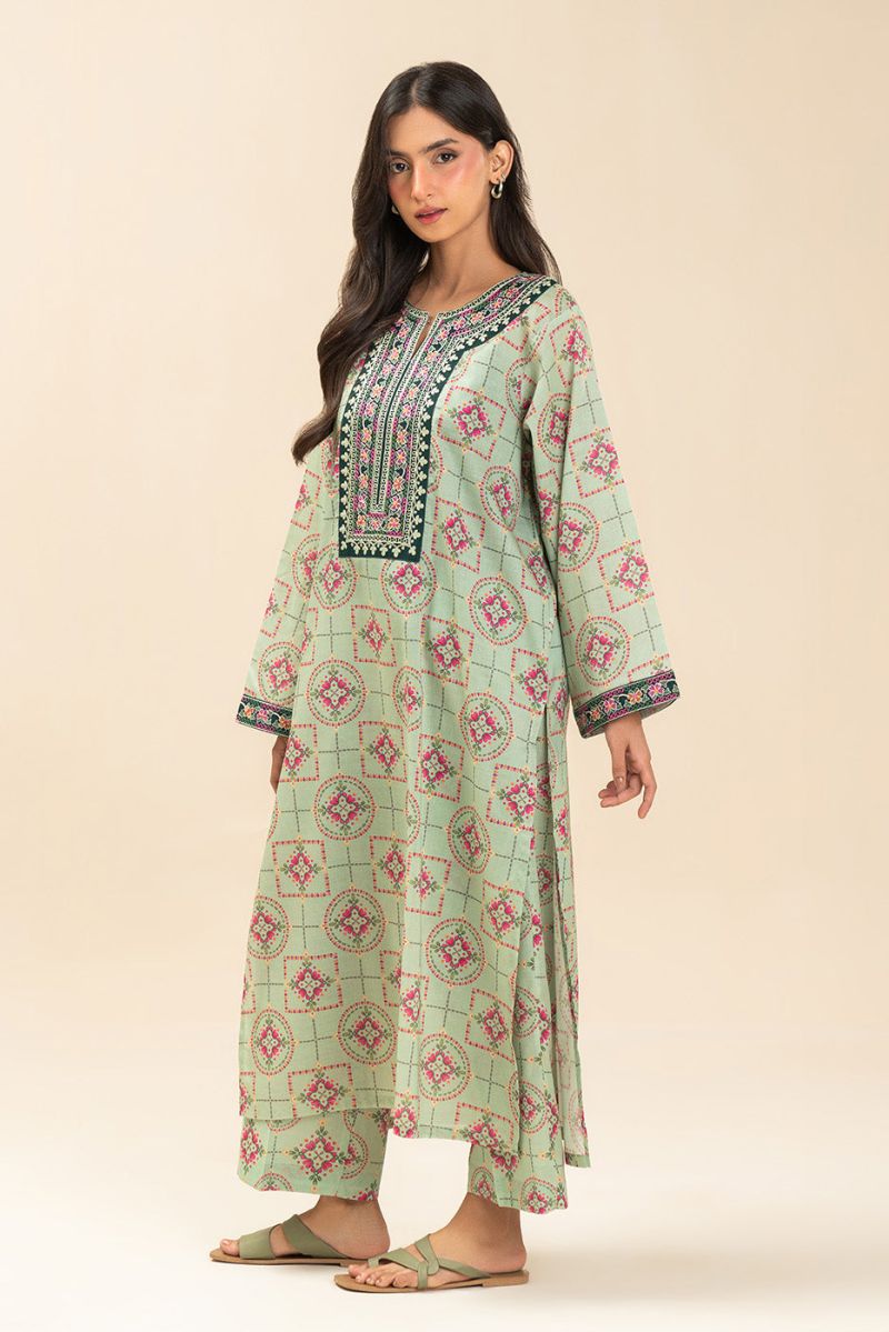 PRINTED LAWN SHIRT (PRET)