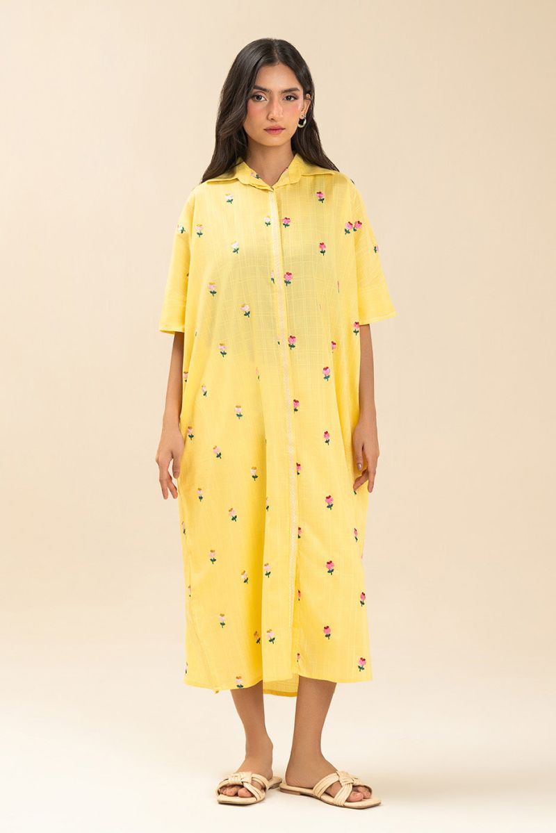 EMBROIDERED DORIA SHIRT (PRET)