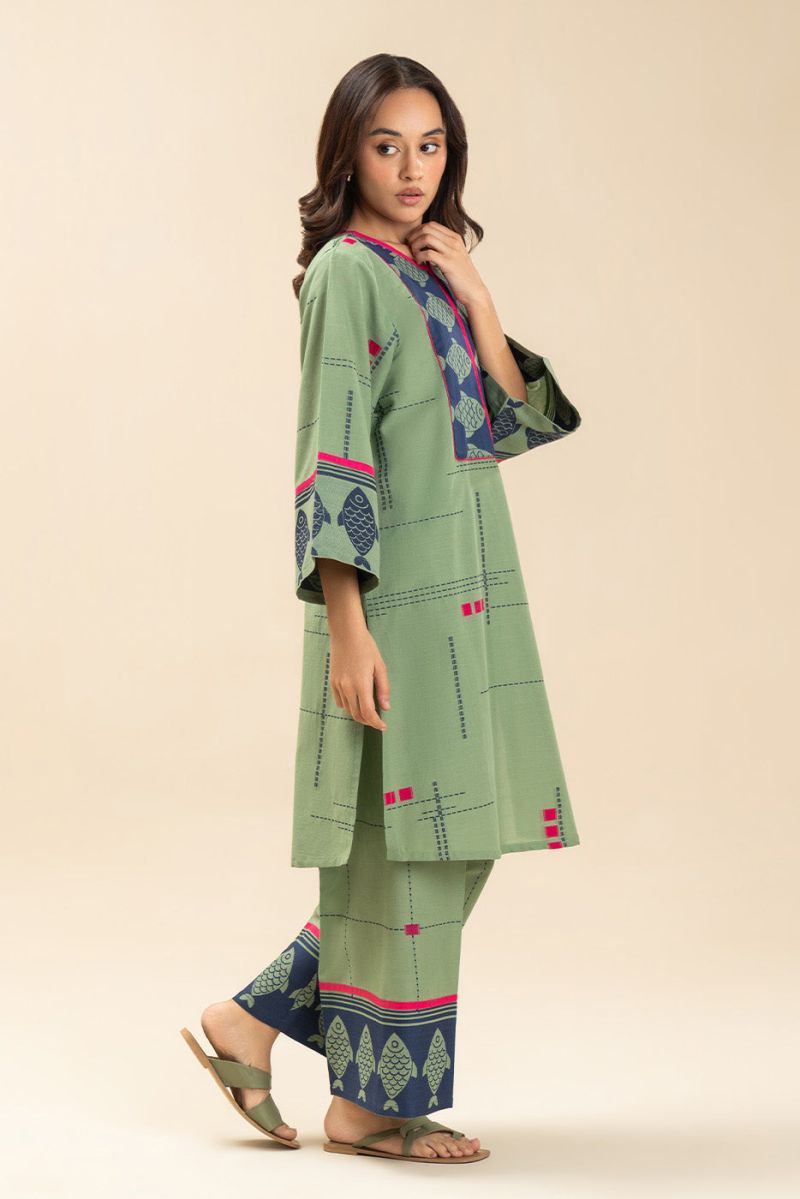 SOLID JACQUARD SHIRT (PRET) - alternate view