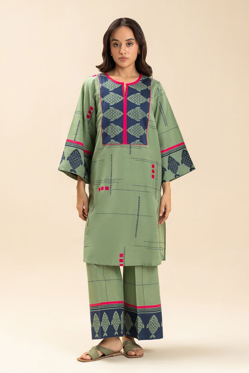 SOLID JACQUARD SHIRT (PRET)