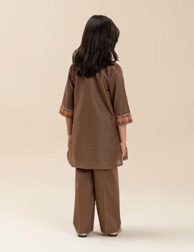 2 PIECE EMBROIDERED SUIT